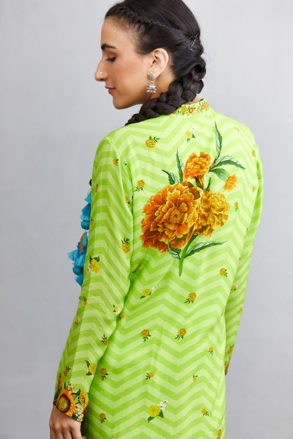 Angoori Hiraman Tota Co-ord Set