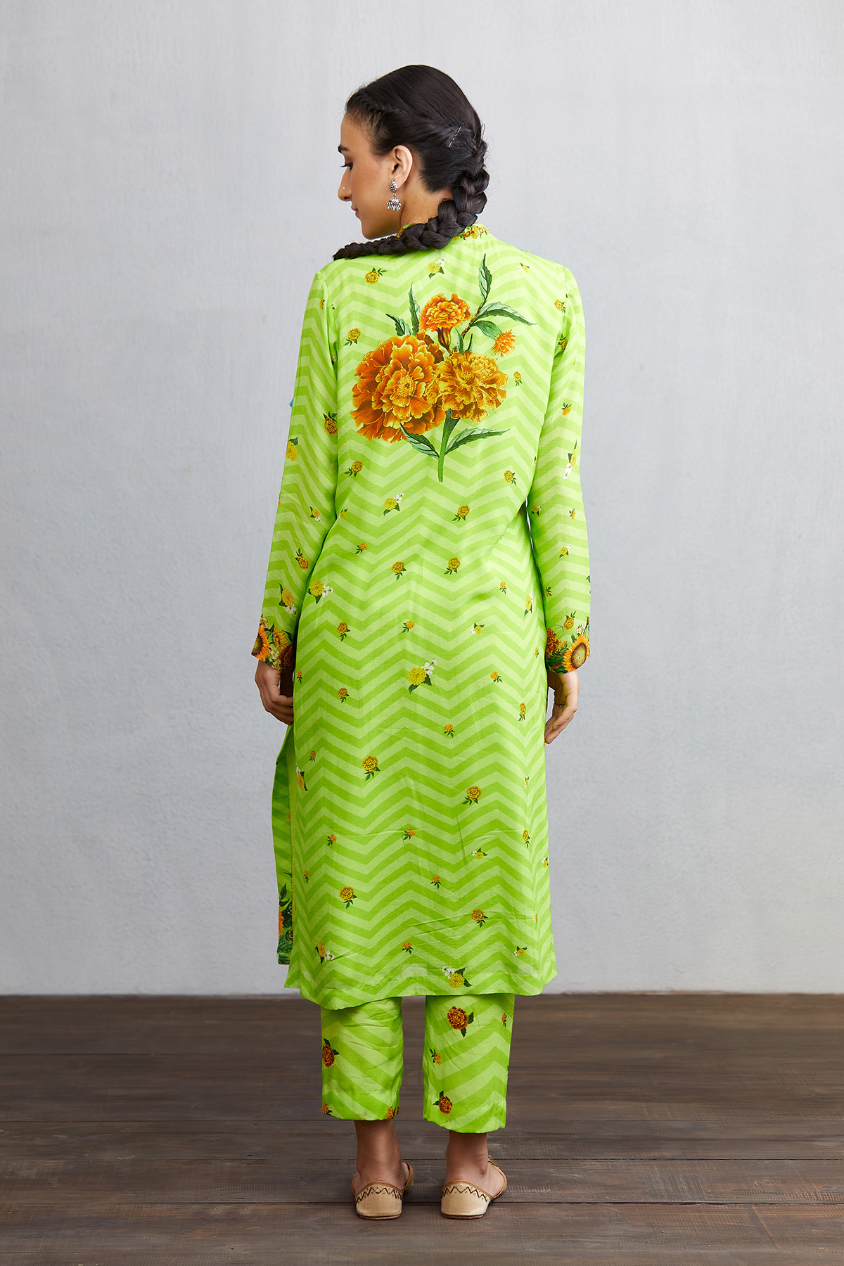 Angoori Hiraman Tota Co-ord Set