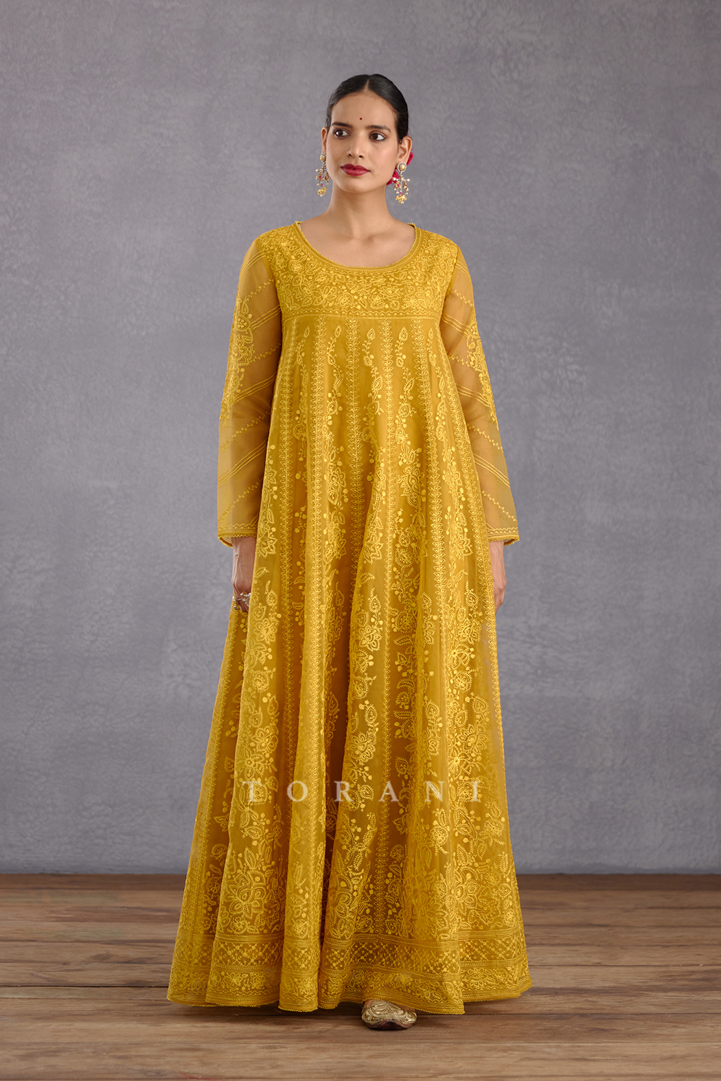 Sunehra Sutlej Anarkali Set