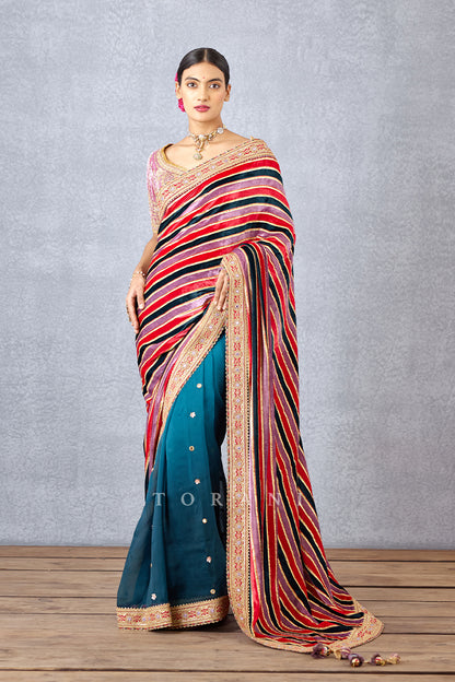 Shabnami Mridula Half and Half Saree