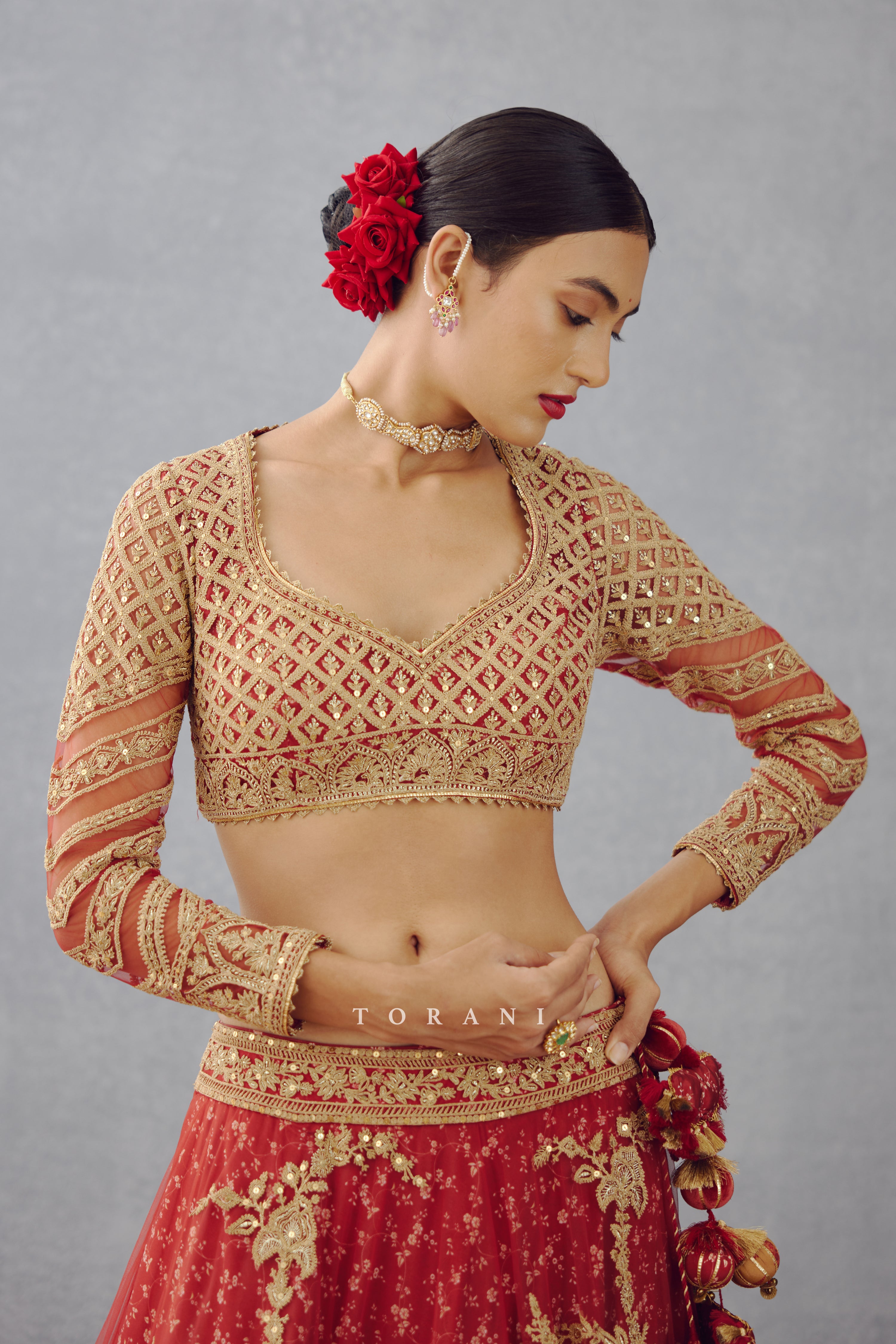 Dolly Singh In our Sindoori Arohi Lehenga Set