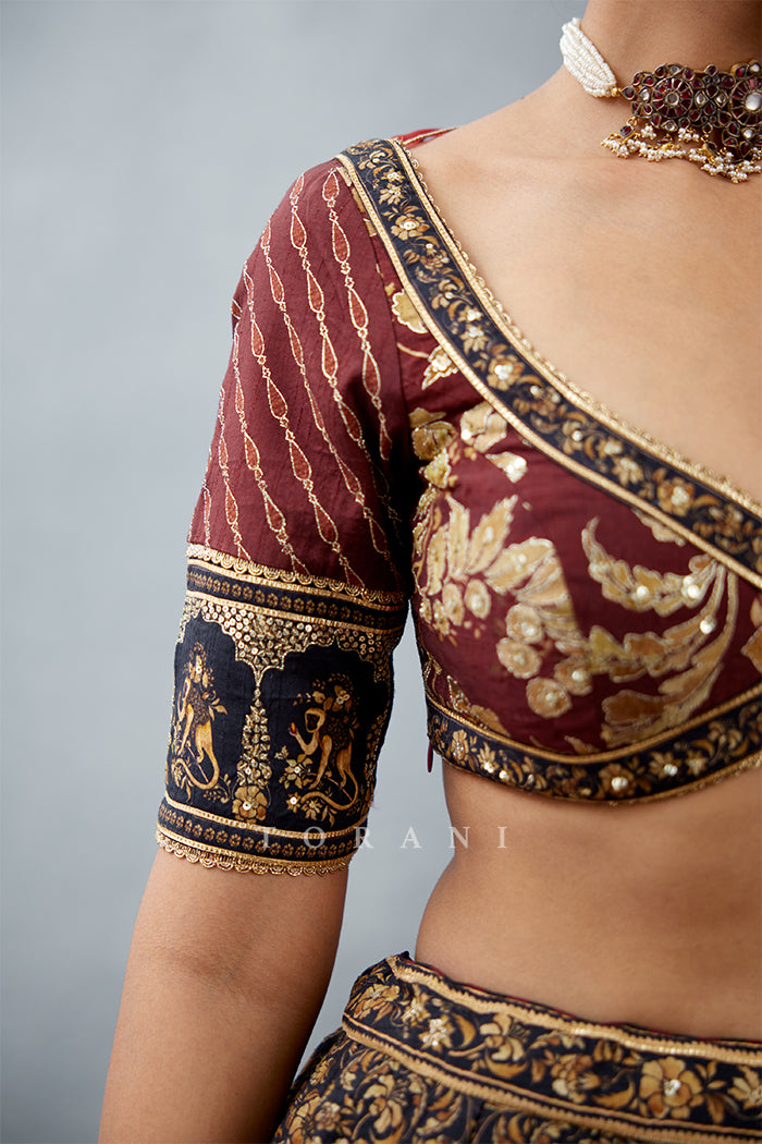 Gulghast Mahnaz Lehenga Set