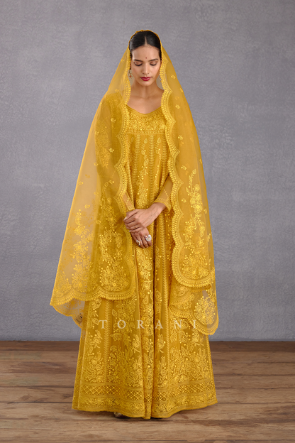 Sunehra Sutlej Anarkali Set