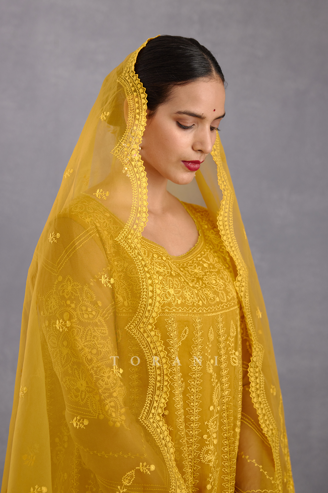 Sunehra Sutlej Anarkali Set