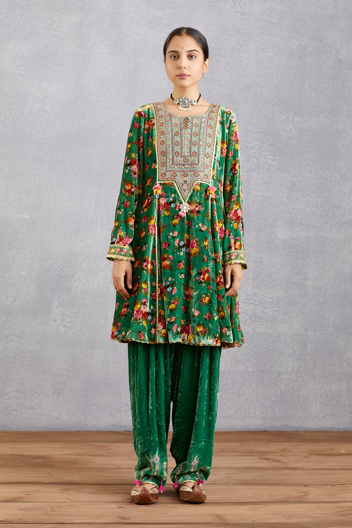 Panna Gulnoor Kurta Set