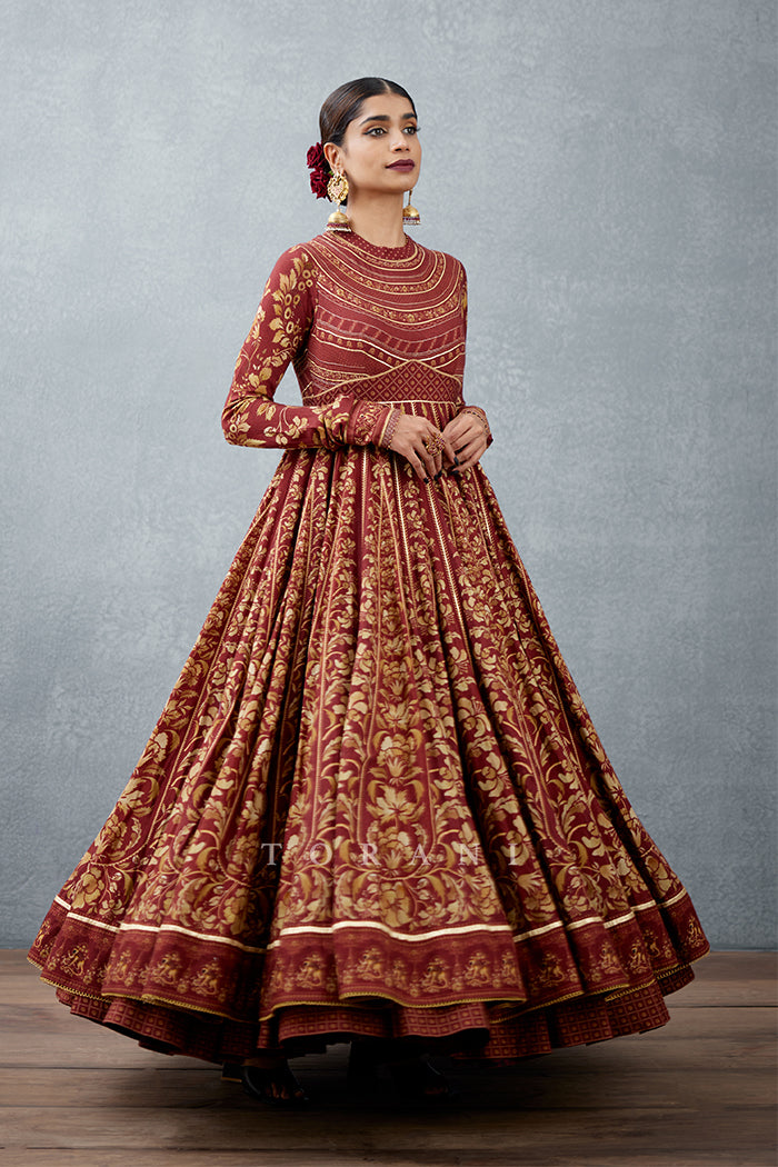 Gulnar Shehnaaz Anarkali Set