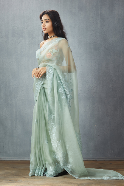 Radhika Apte in our Champa Yuvani Saree Set