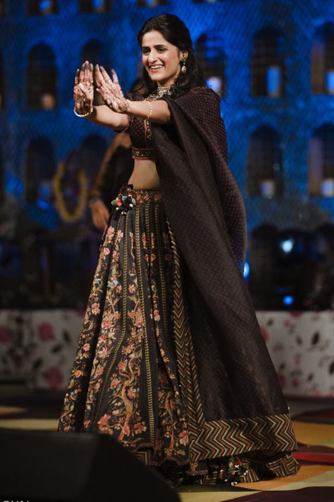 Mahima Kapoor In our Custom Nisha Chakori Chidiya Geetanjali Lehenga Set