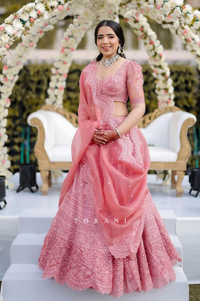 Shivangani Anand in our Gulaab Advaita Hansini Lehenga Set