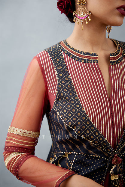 Gulnar Shirin Anarkali Set