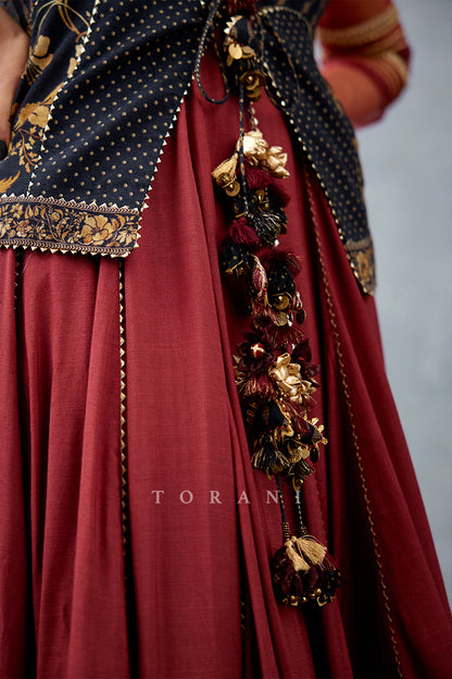 Gulnar Shirin Anarkali Set