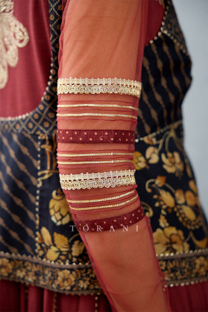 Gulnar Shirin Anarkali Set