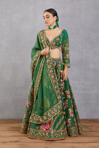 Panna Waheeda Lehenga Set
