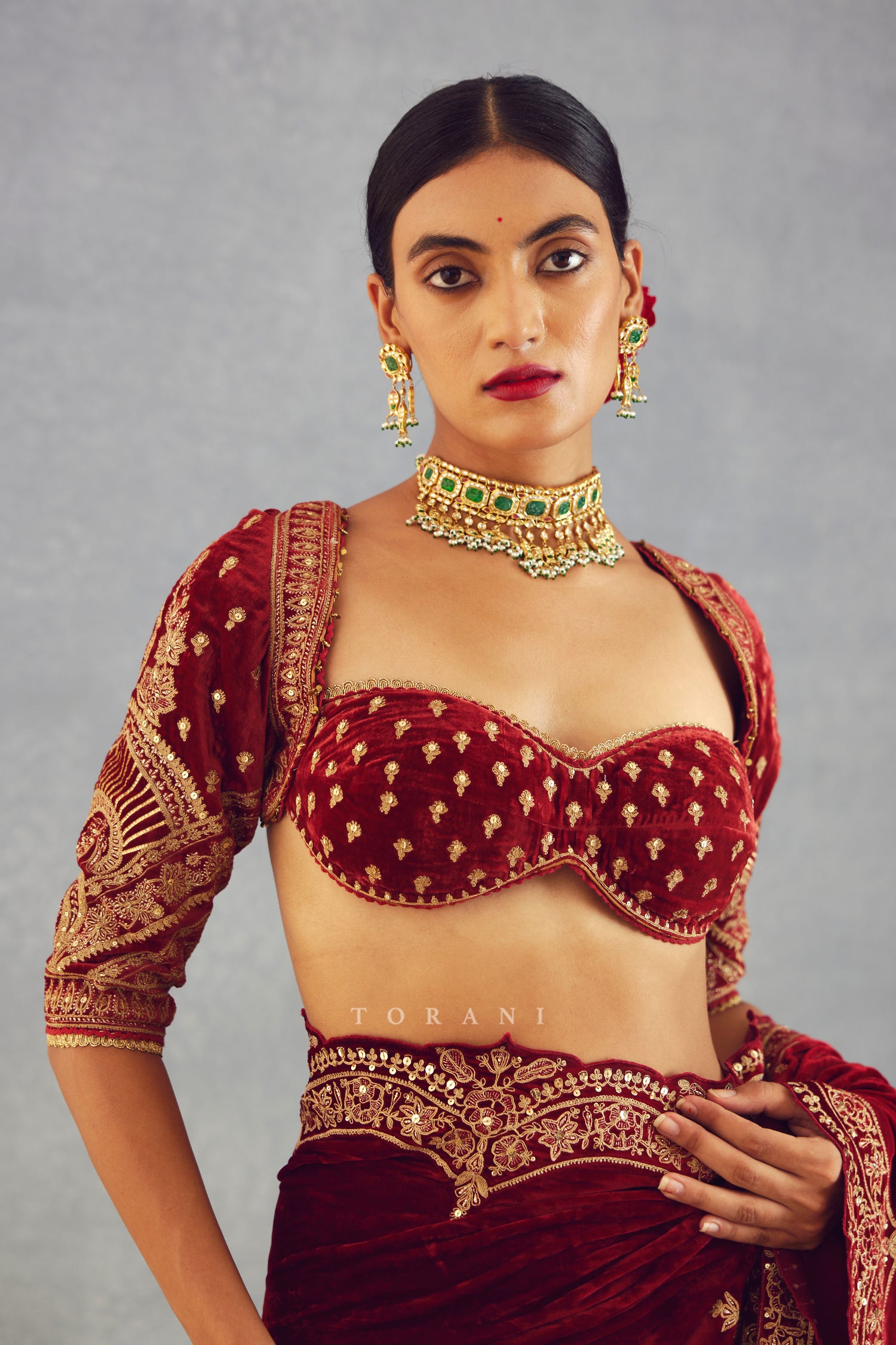 Sindoori Agahni Dilkash Blouse