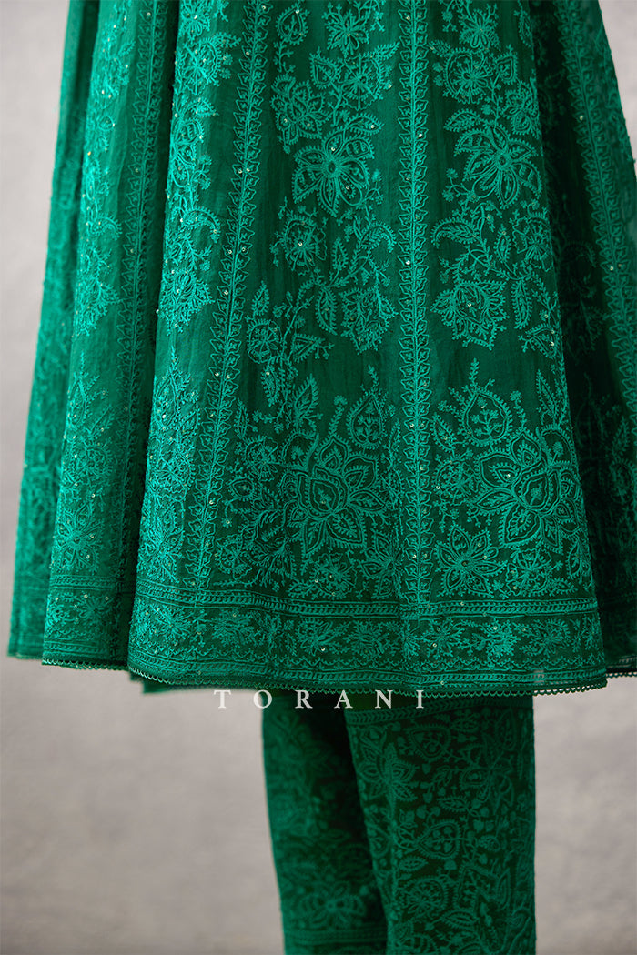 SALE - Sabz Paavni Kurta Set