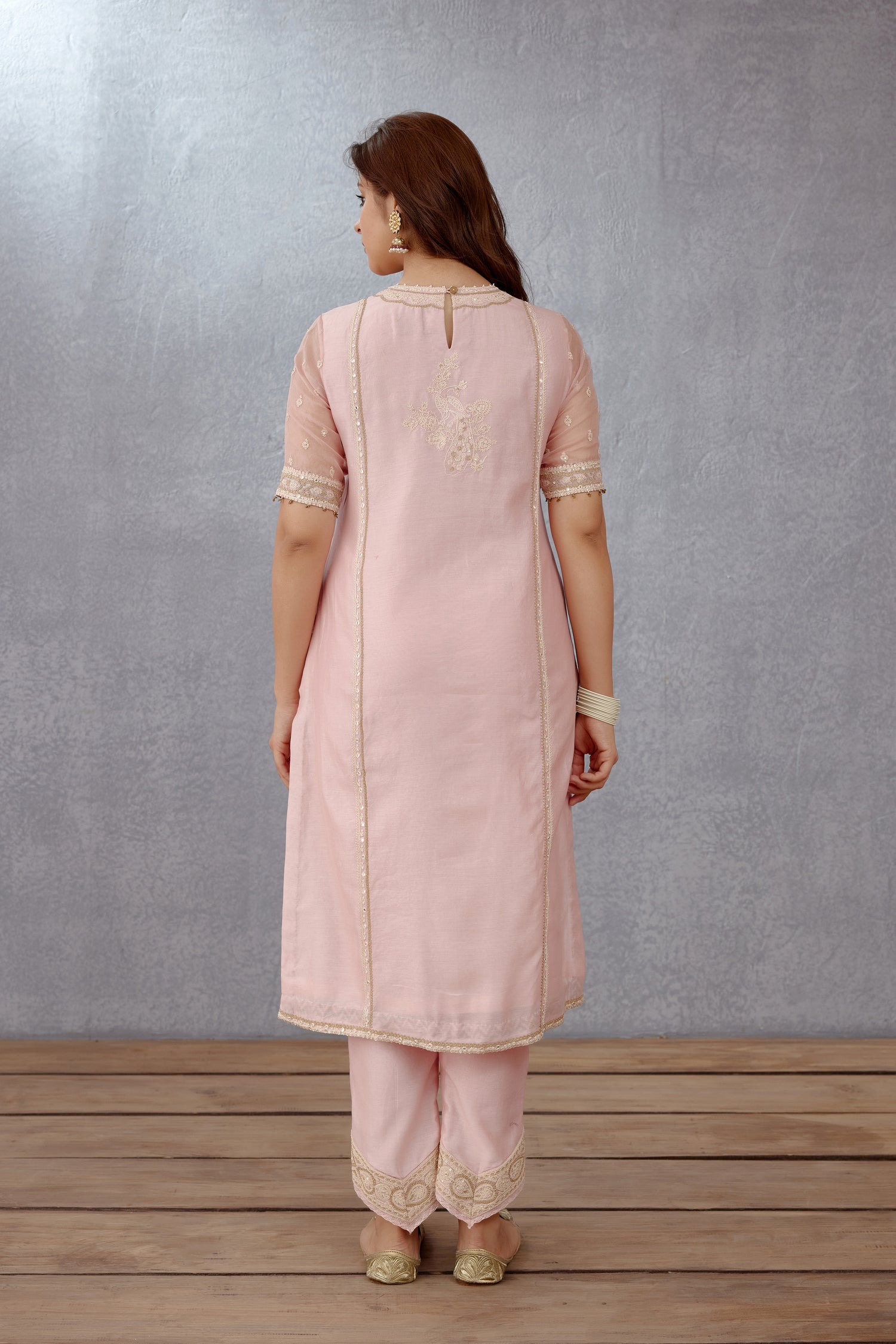 Kaner Ojal Kurta Set