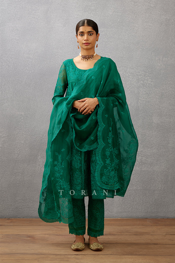 Sabz Paavni Kurta Set