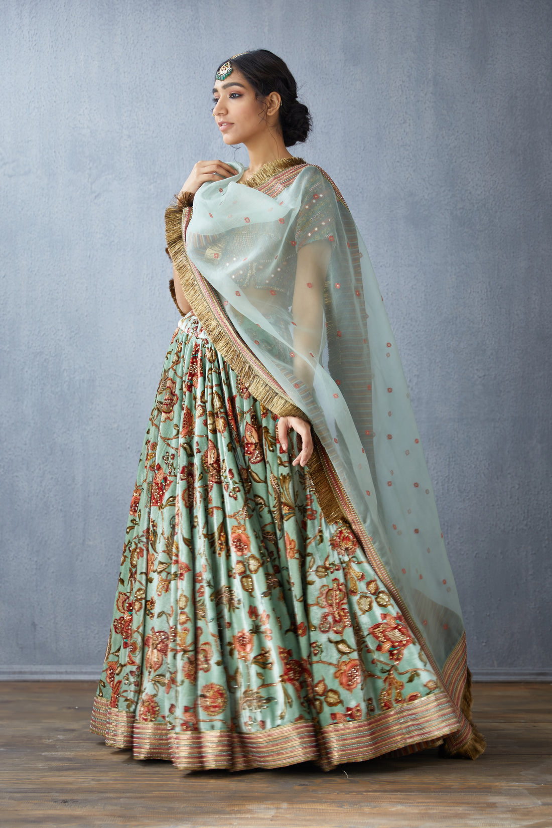 Champa Nikhat Lehenga Set