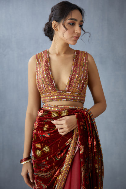 Gudhal Alankrita Blouse