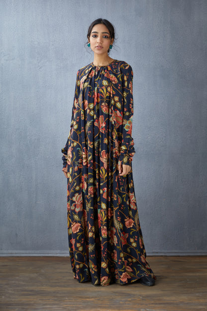 Nisha Jaal Chintz Amrut Maxi Dress