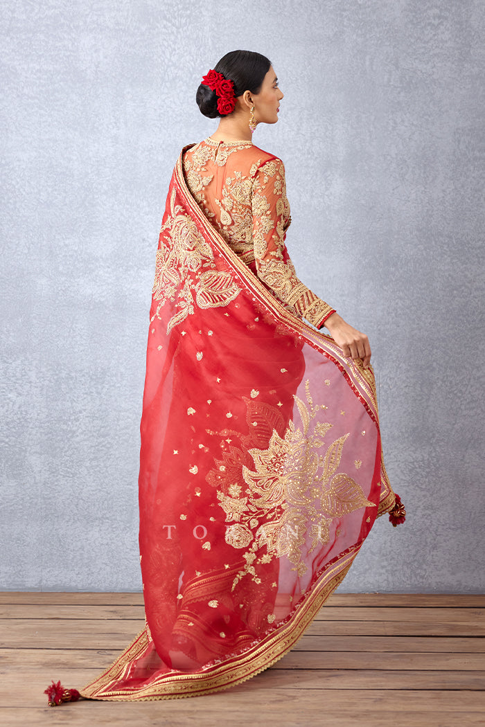 Sindoori Taashi Saree