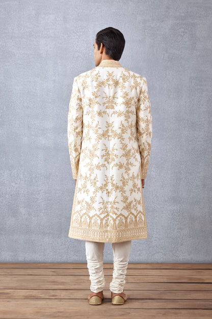Mogra Tarush Sherwani Set
