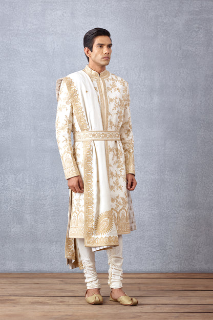 Mogra Tarush Sherwani Set