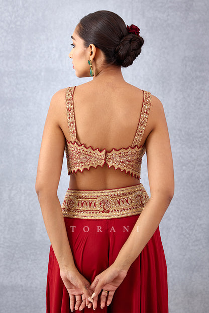 Sindoori Zarra Bralette