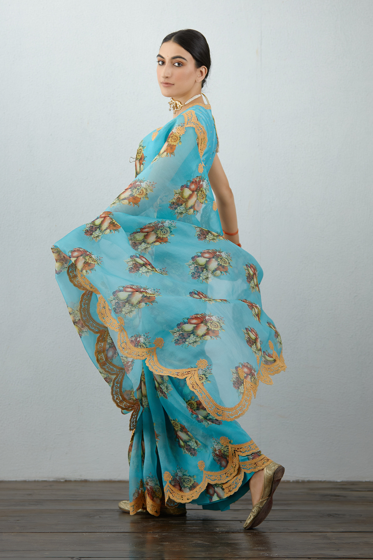 Firoza Nanki Saree