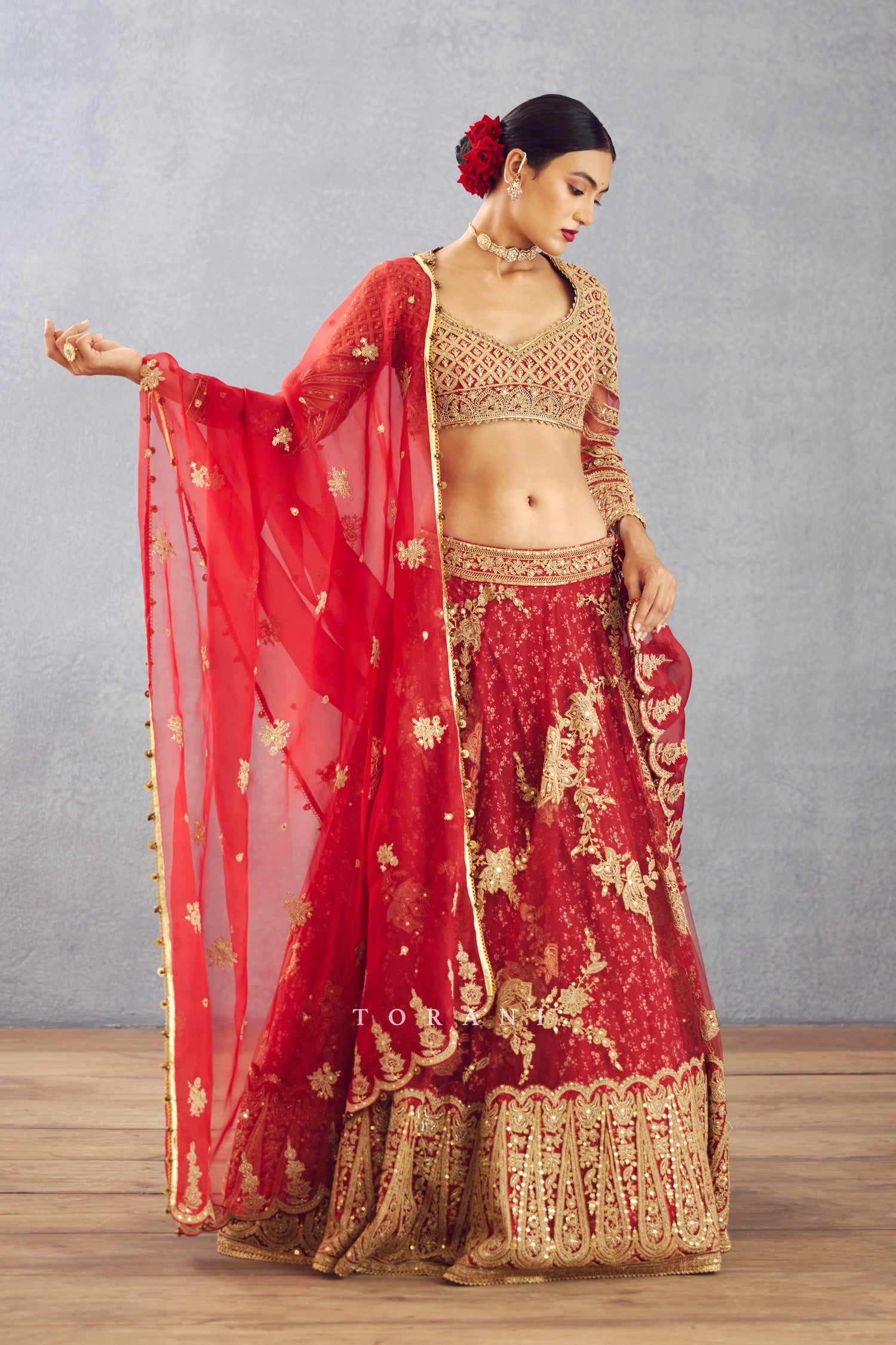 Dolly Singh In our Sindoori Arohi Lehenga Set