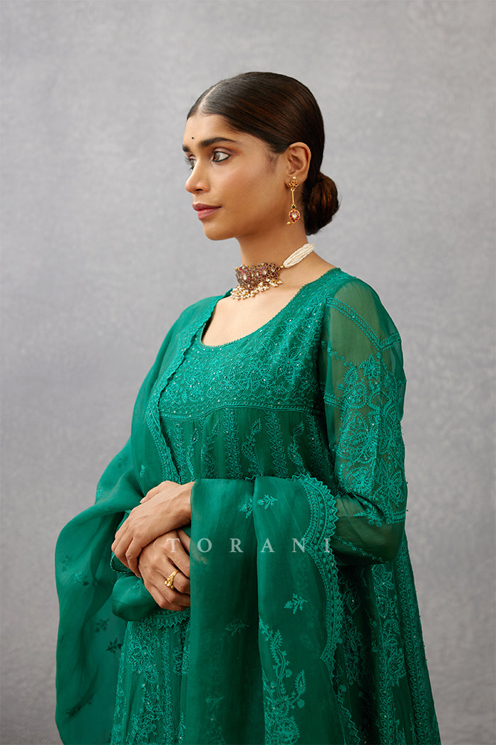 Sabz Paavni Kurta Set