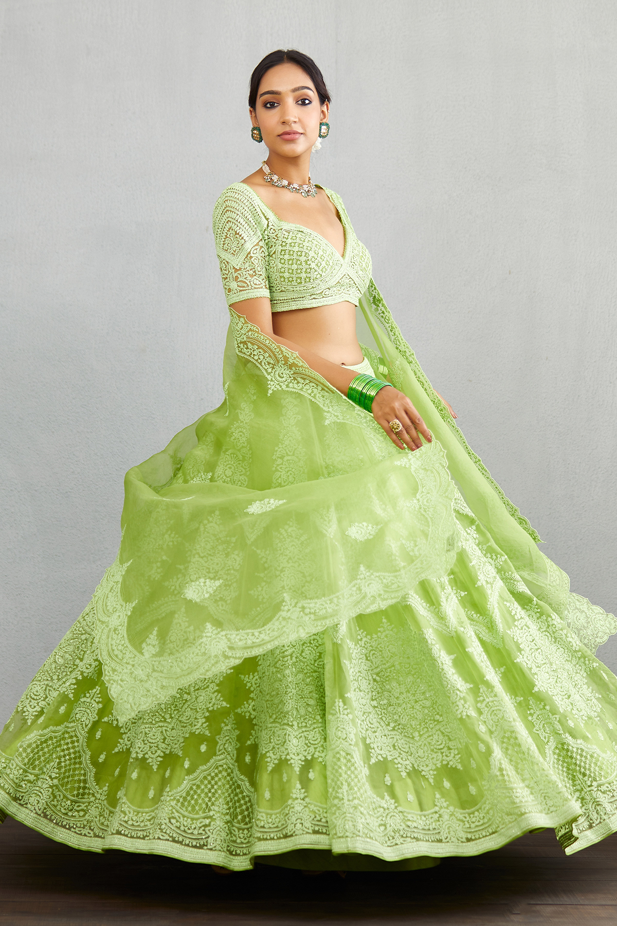 ANGOORI MEHER PASSA LEHENGA SET