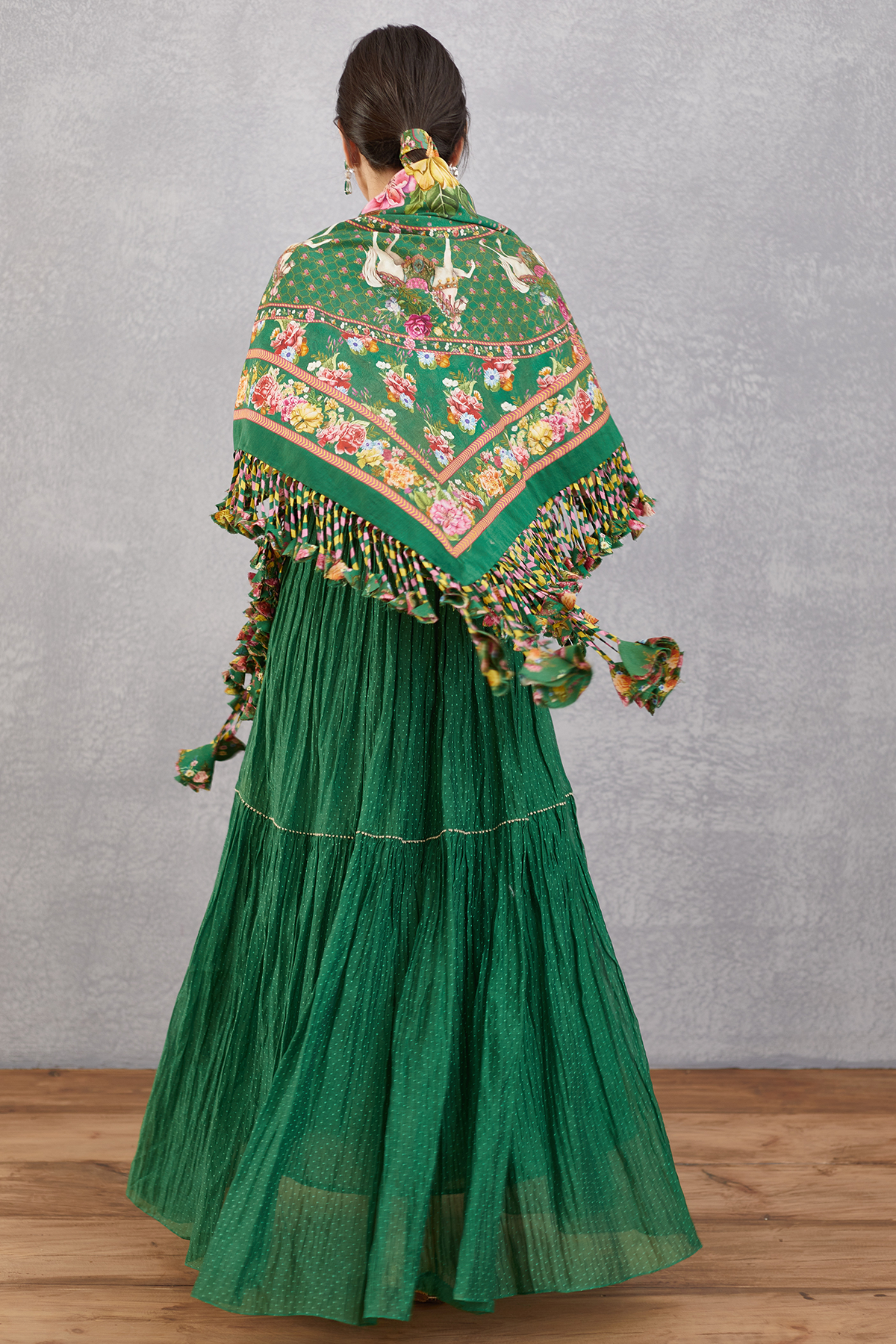 Panna Roshey Latkan Scarf