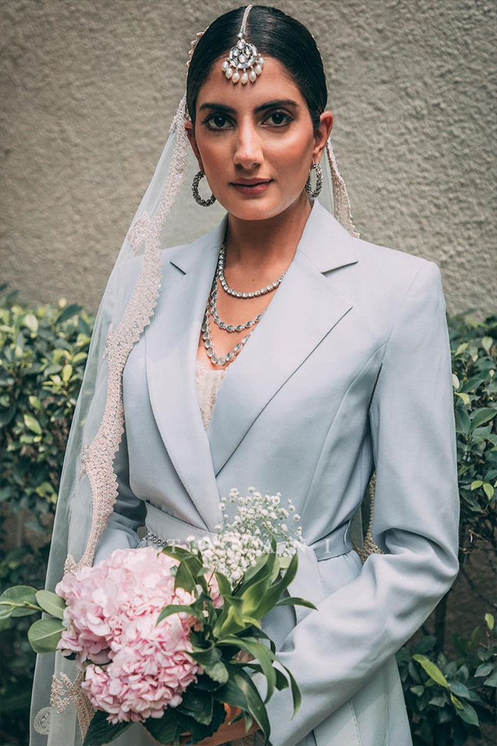 Sanjana Rishi in our Swetah Hansini Odhni