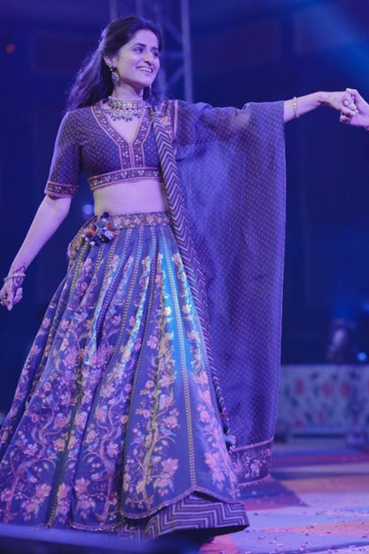Mahima Kapoor In our Custom Nisha Chakori Chidiya Geetanjali Lehenga Set