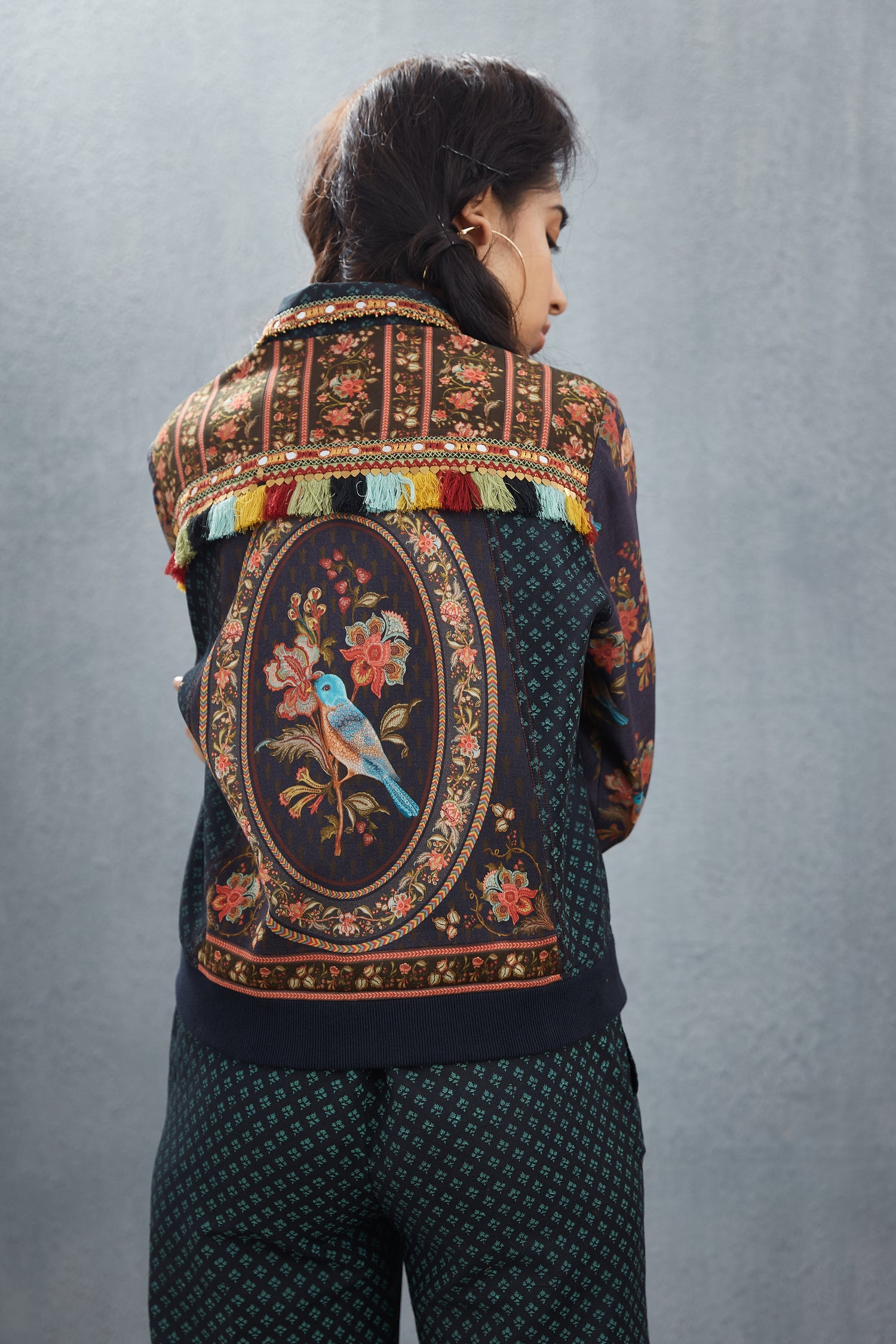 Nisha Sridevi Bomber Jacket