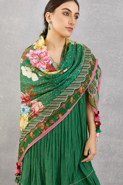 Panna Chokor Guncha Scarf