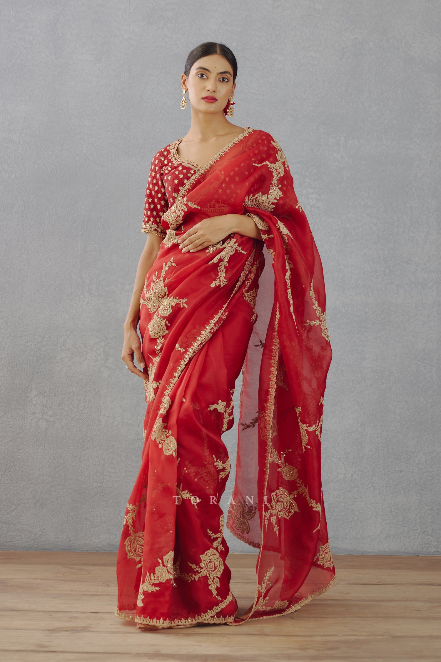 Sindoori Daavya Saree