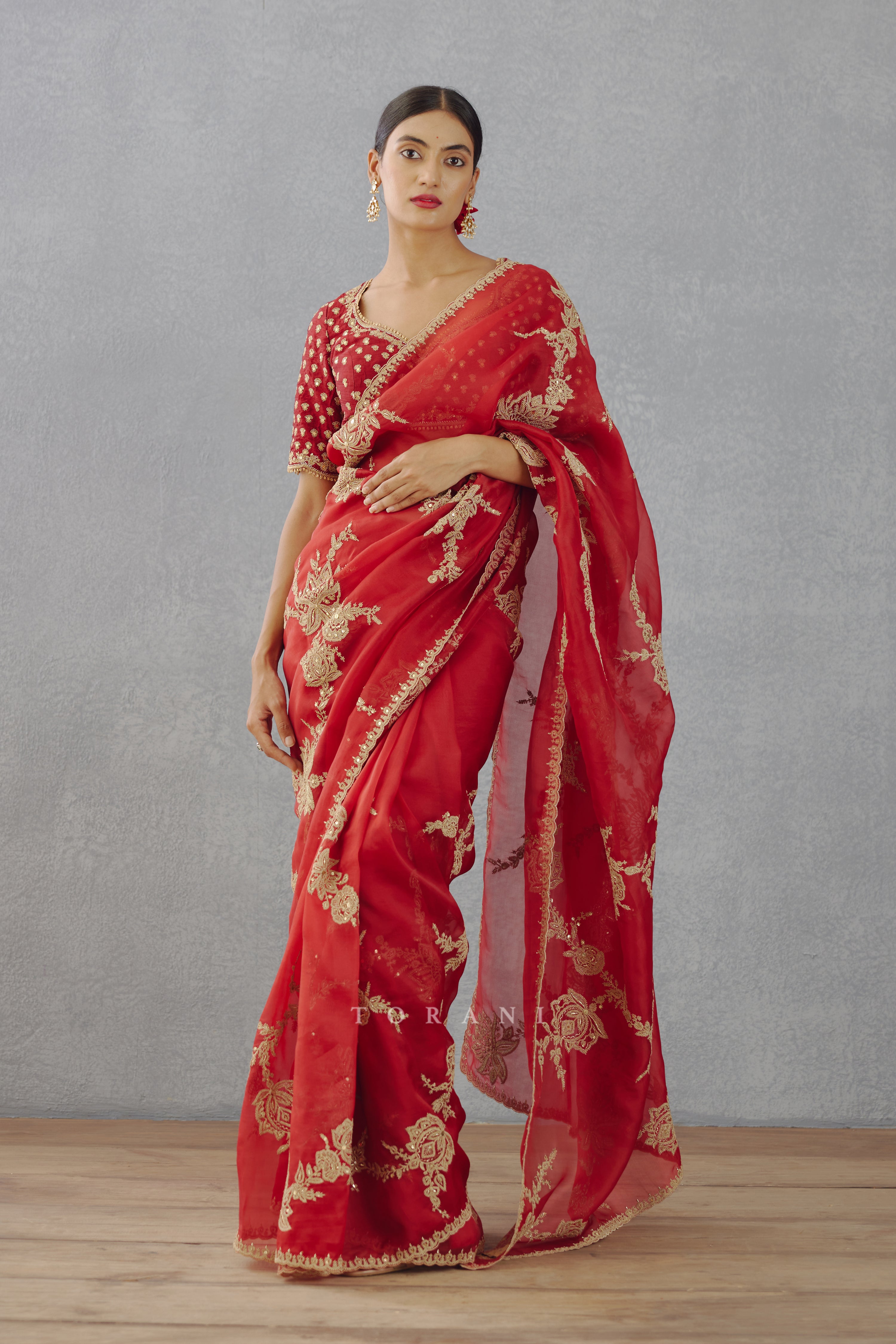 Sindoori Daavya Saree
