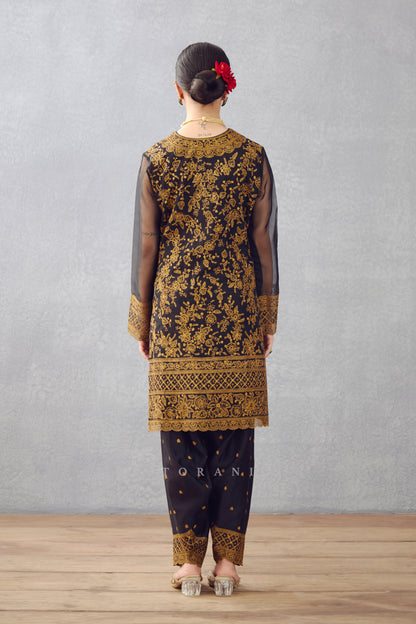 Gulghast Meena Kurta Set