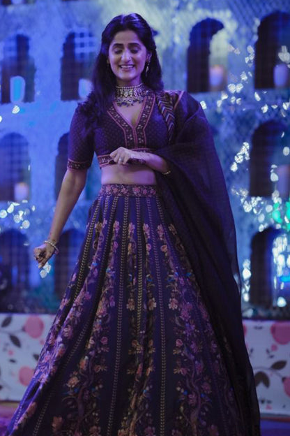 Mahima Kapoor In our Custom Nisha Chakori Chidiya Geetanjali Lehenga Set