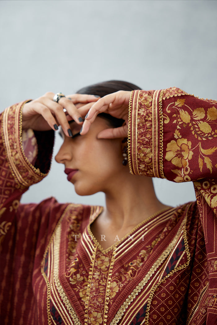 Gulnar Ziba Kaftan Set