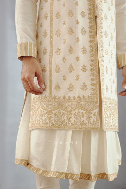 Mogra Gaurish Sherwani Set