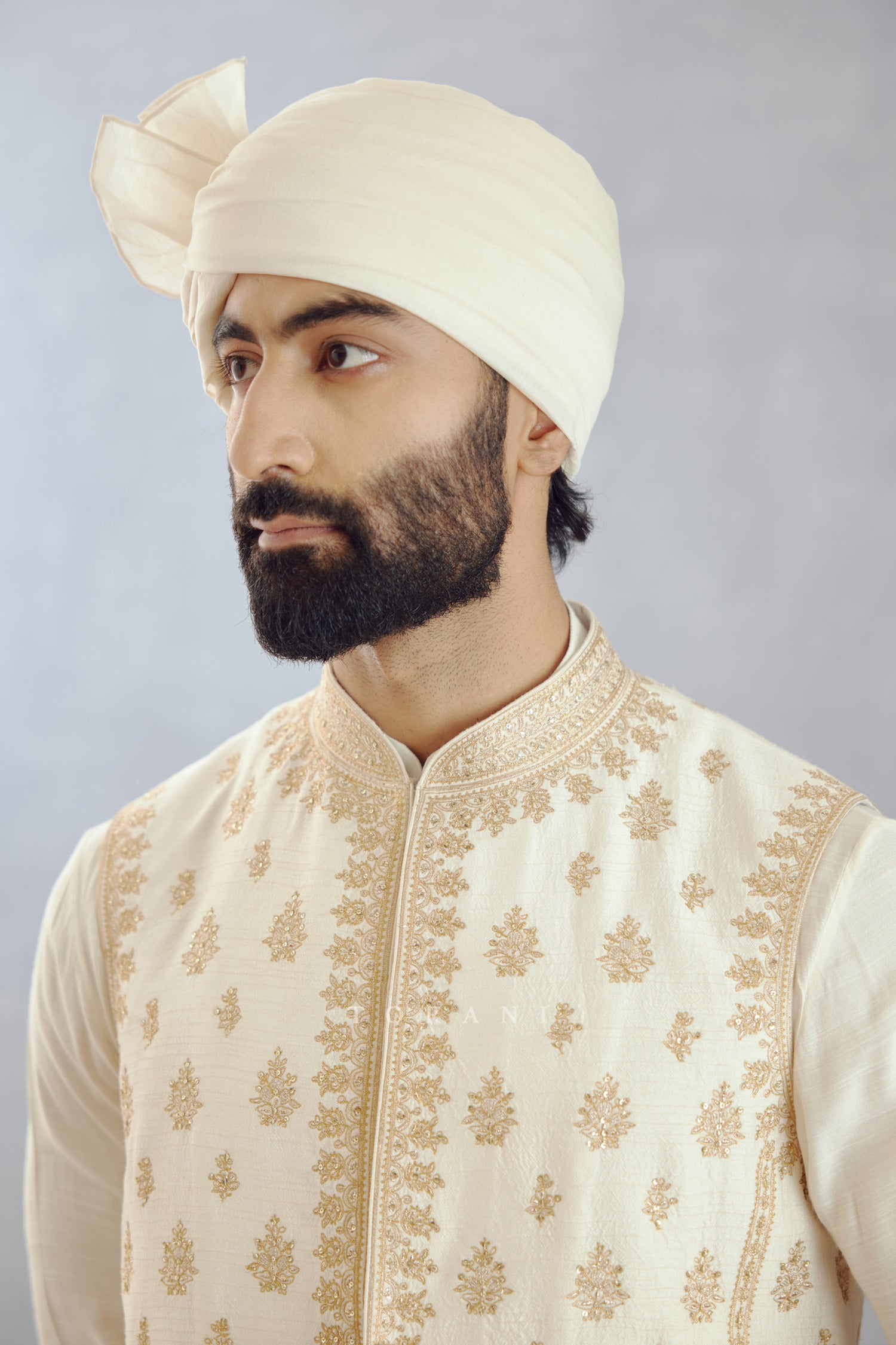 Mogra Gaurish Sherwani Set
