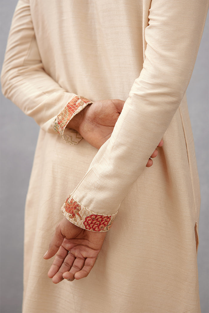 Airawata Ecru Faiz Bandi Set