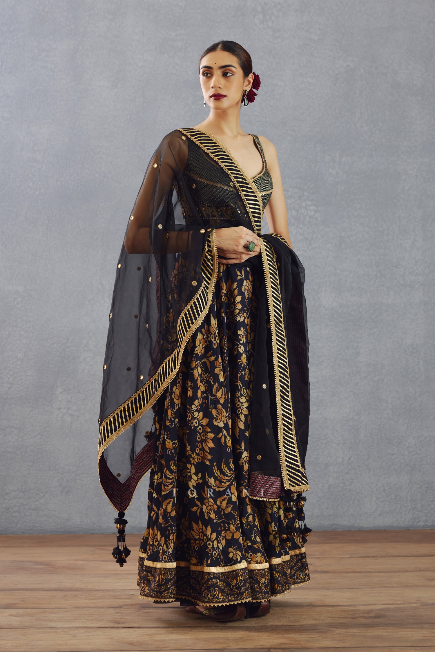 Gulghast Rabia Anarkali Set