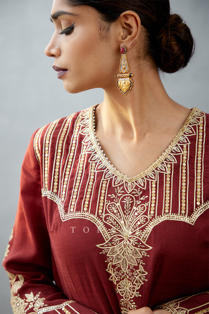 Gulghast Shiraz Kurta Set