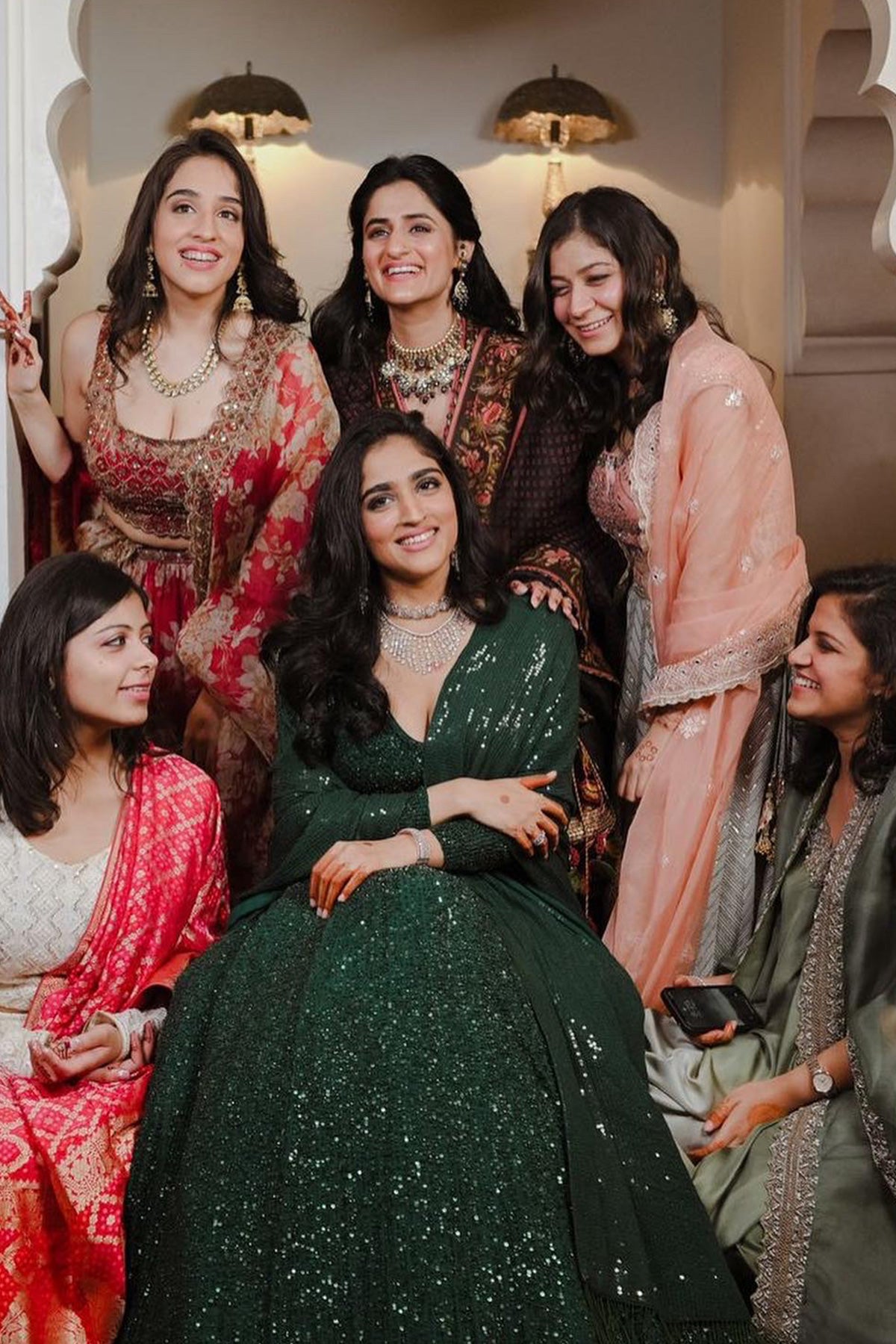 Mahima Kapoor In our Custom Nisha Chakori Chidiya Geetanjali Lehenga Set