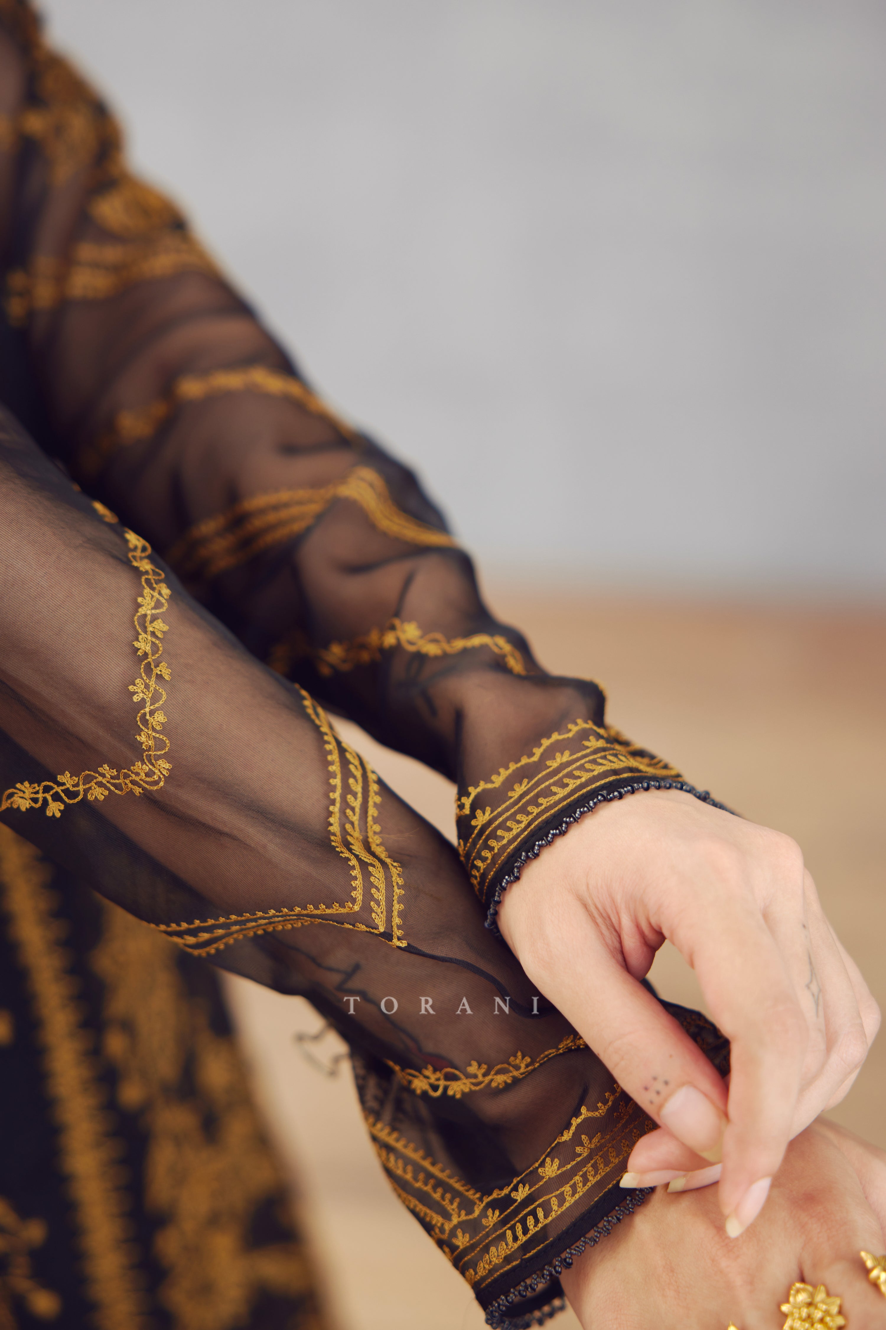 Gulghast Sutlej Anarkali Set