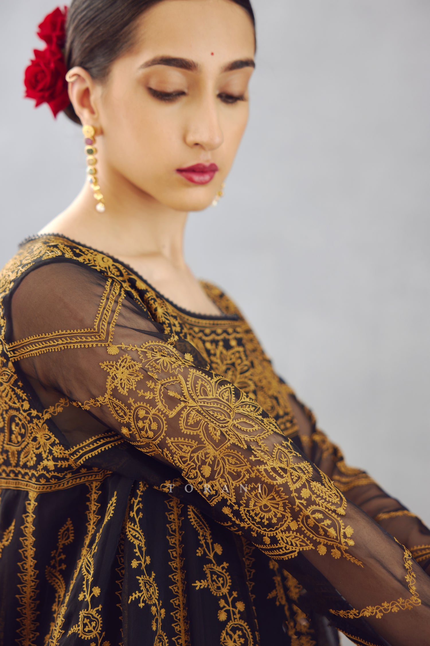 Gulghast Sutlej Anarkali Set